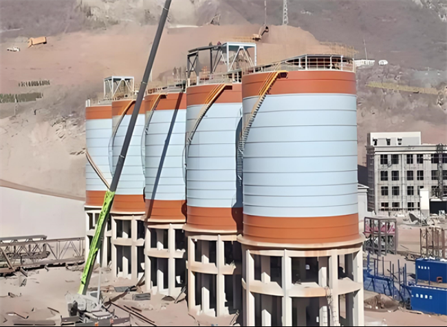 敦煌高架钢板仓