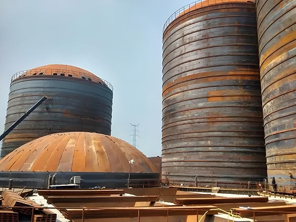 敦煌焦粉钢板仓